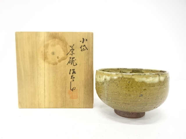JAPANESE TEA CEREMONY / SHODAI WARE YOHEN TEA BOWL CHAWAN / ARTISAN WORK